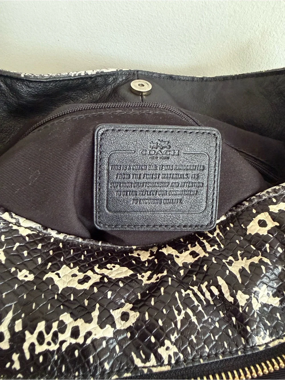 Coach soft black